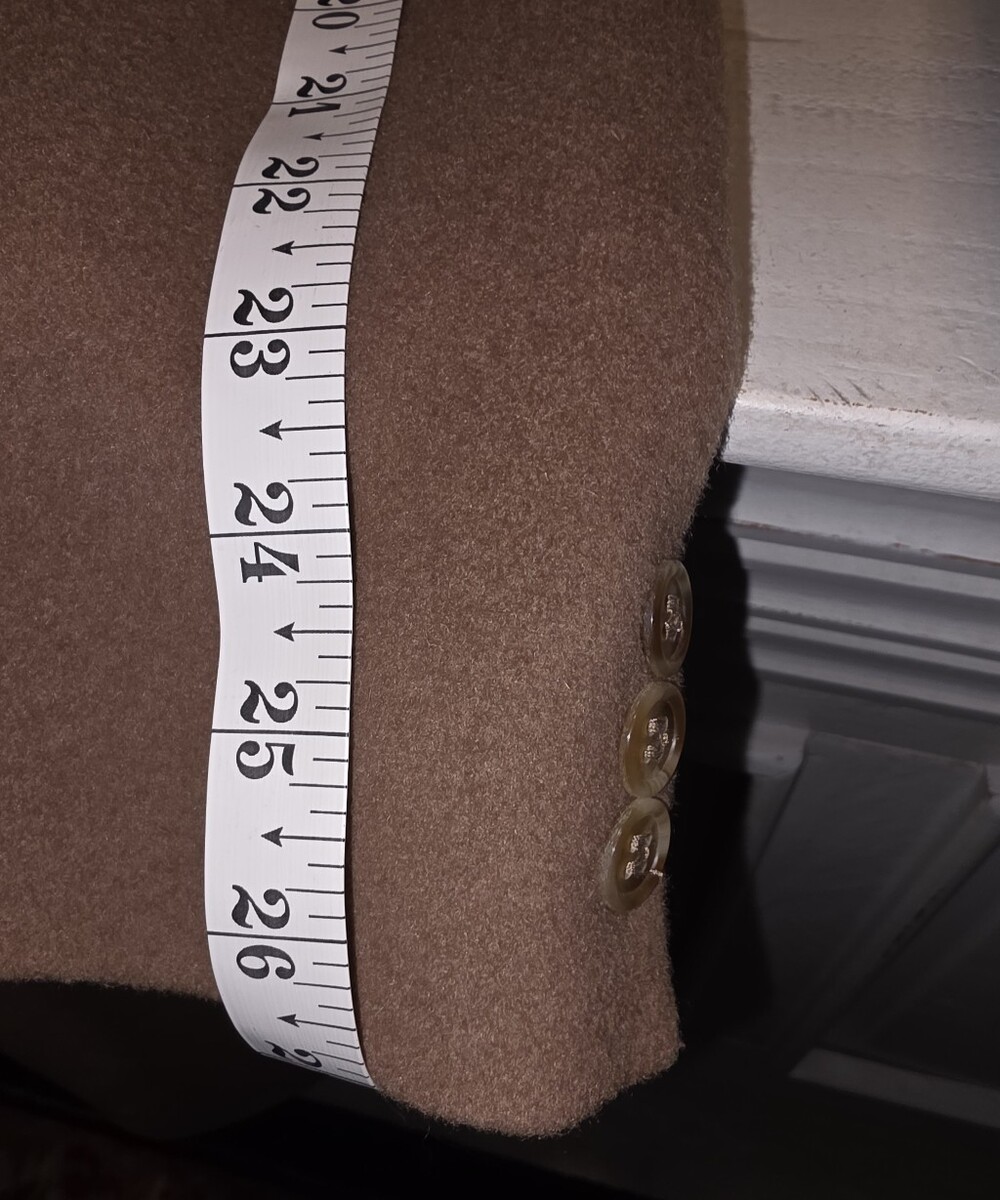 100% Cashmere Coat - Camel 48 R - Picture 13 of 16